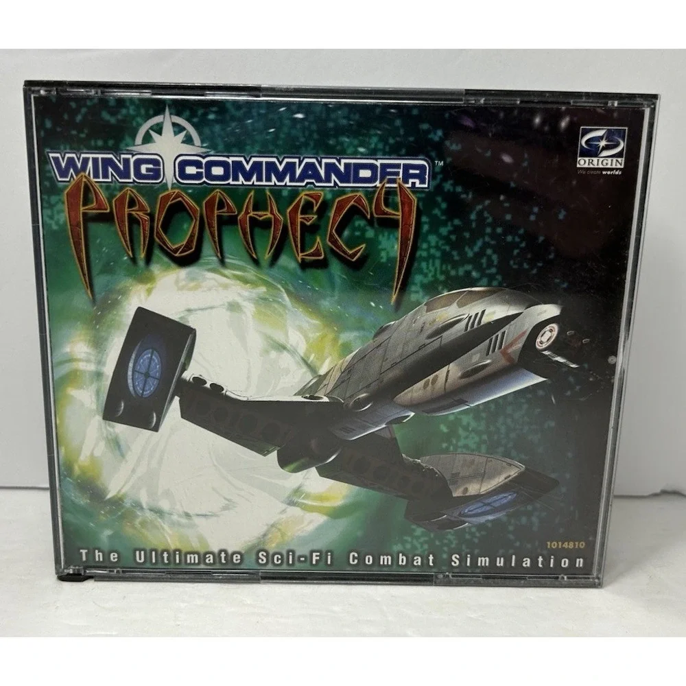 Wing Commander Prophecy PC Games 3 Disk‎ Good Condition No Manual Sci-Fi Combat